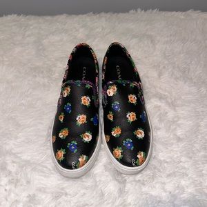 Coach Sneaker Flower Print